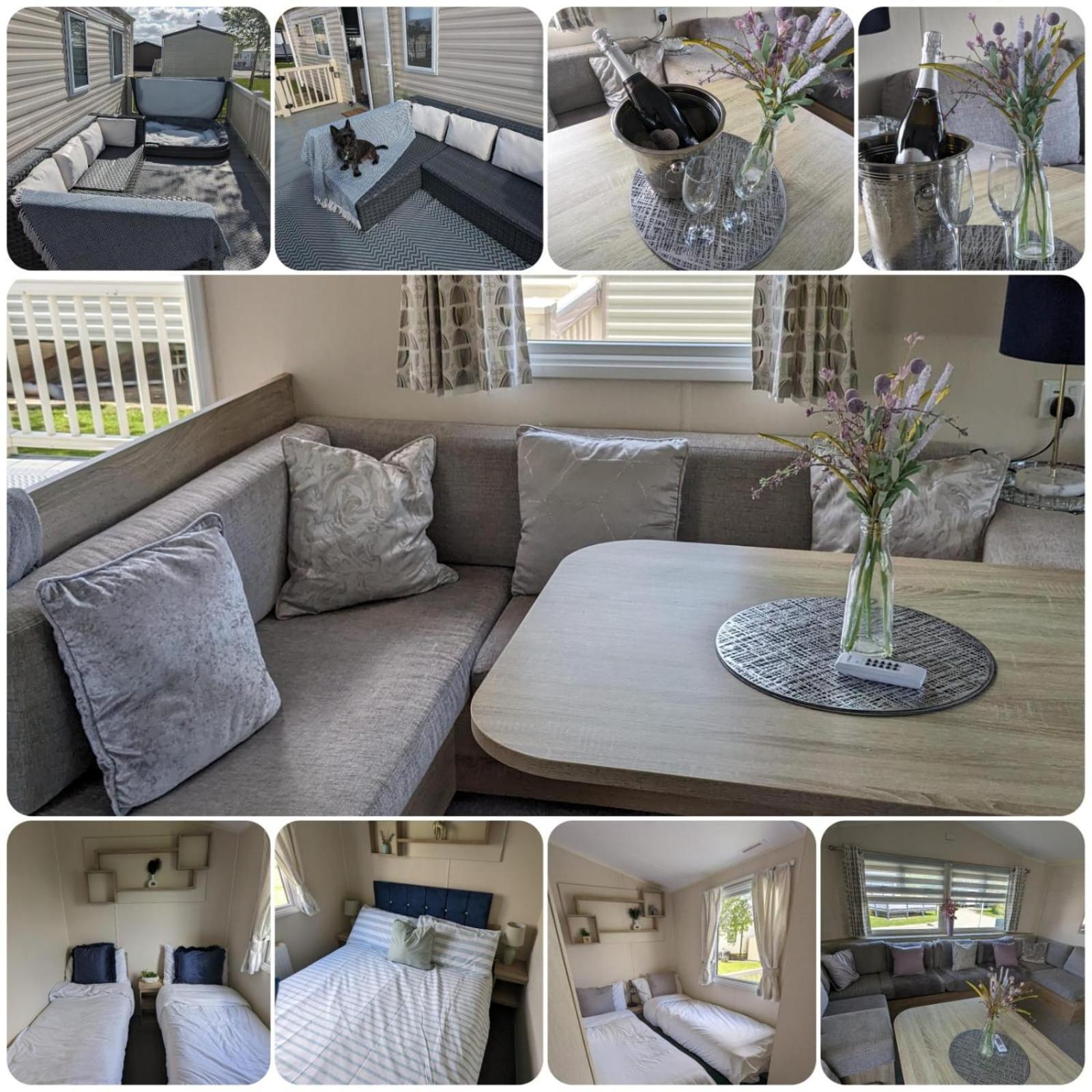 Luxury Hot Tub Caravan Campsite *